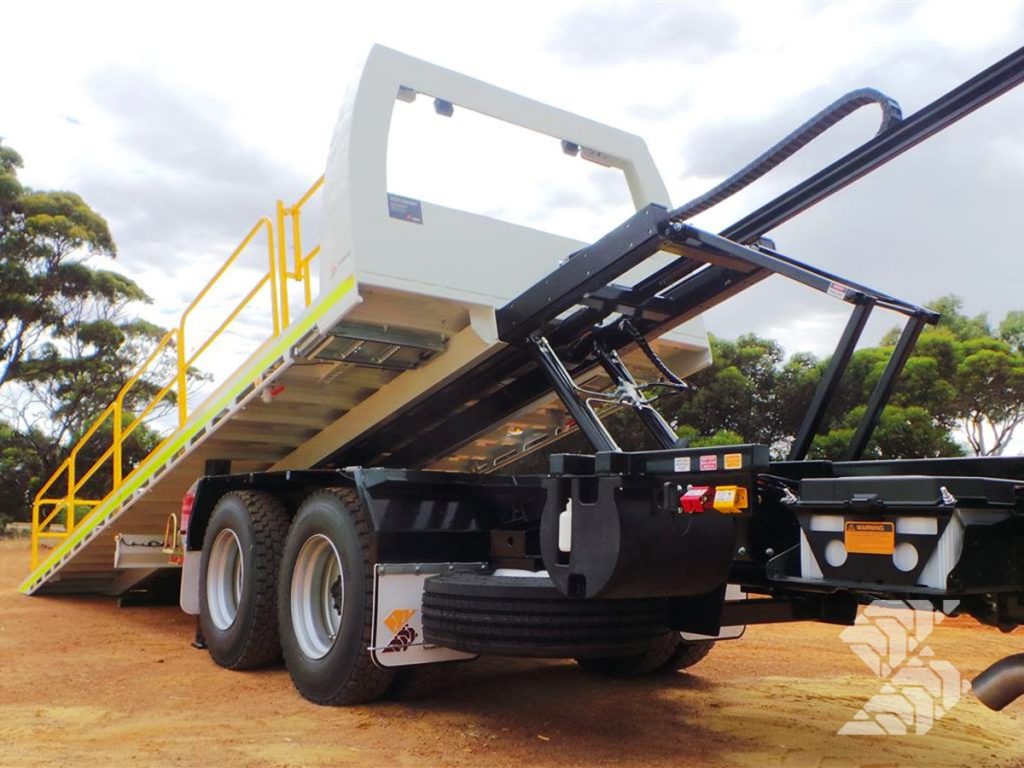 Custom Tilt Trays for the Mining Industry Shermac