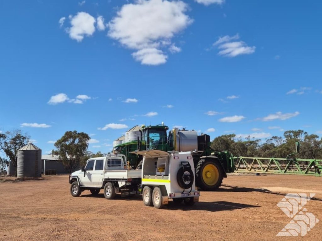 Diesel Trailer with Canopy