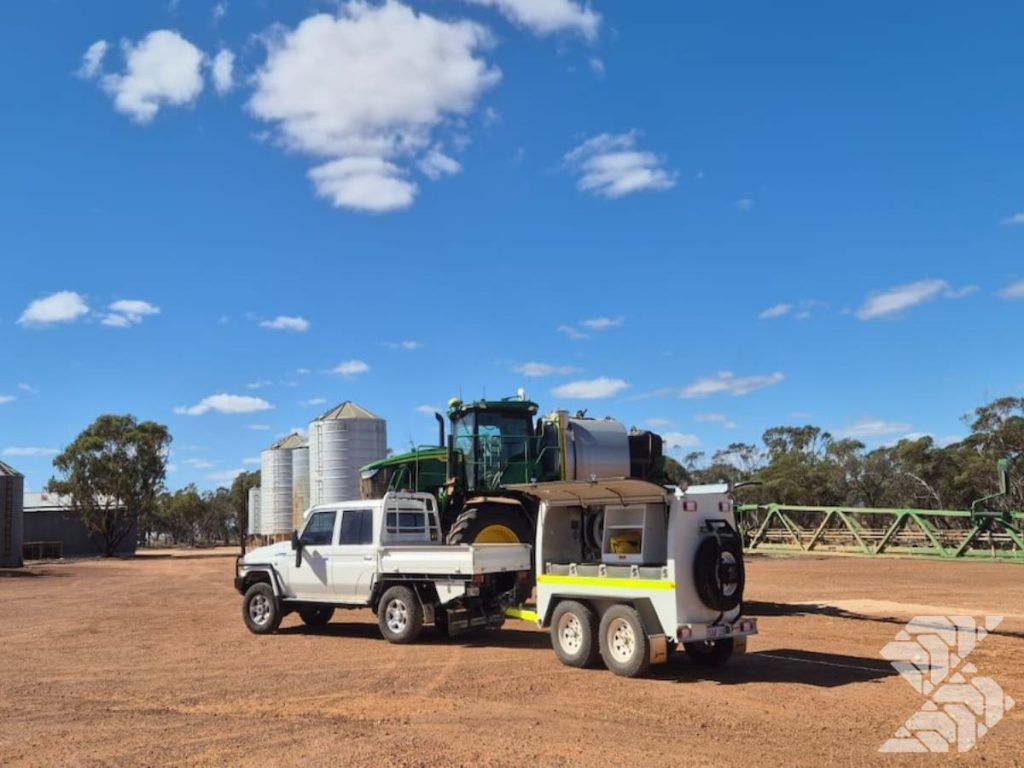 Diesel Trailer with Canopy