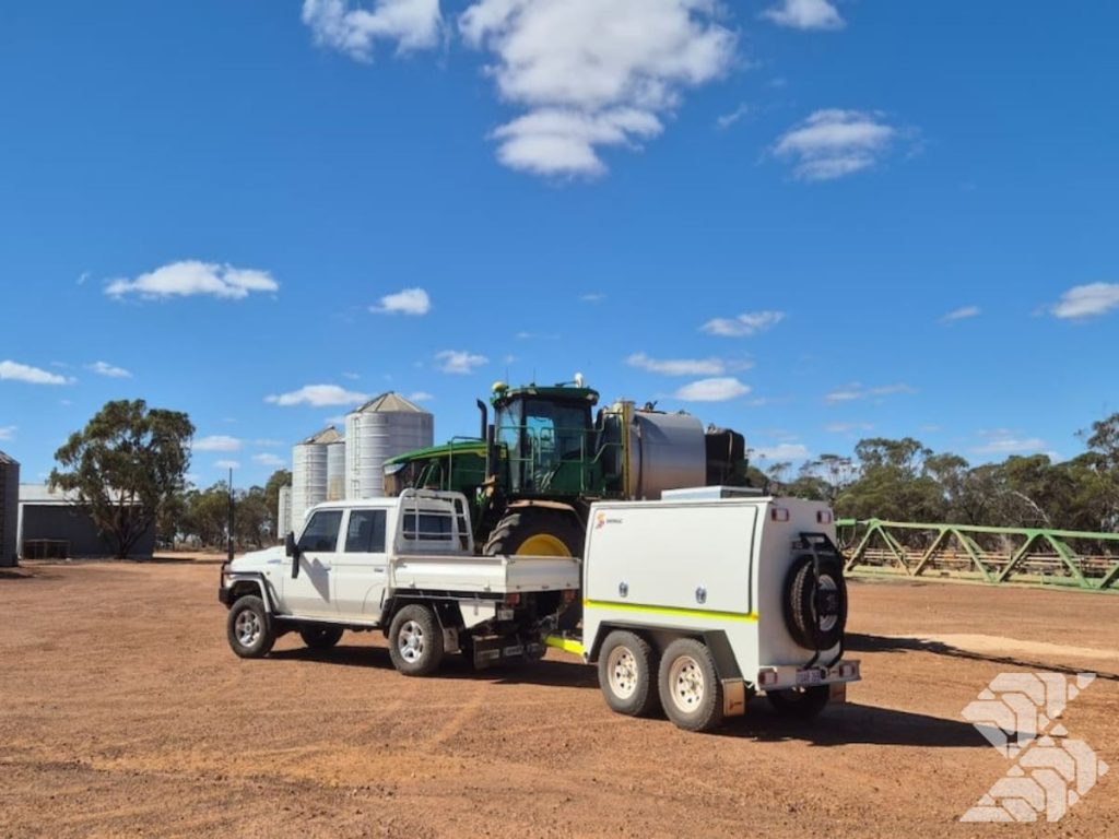 Diesel Trailer with Canopy