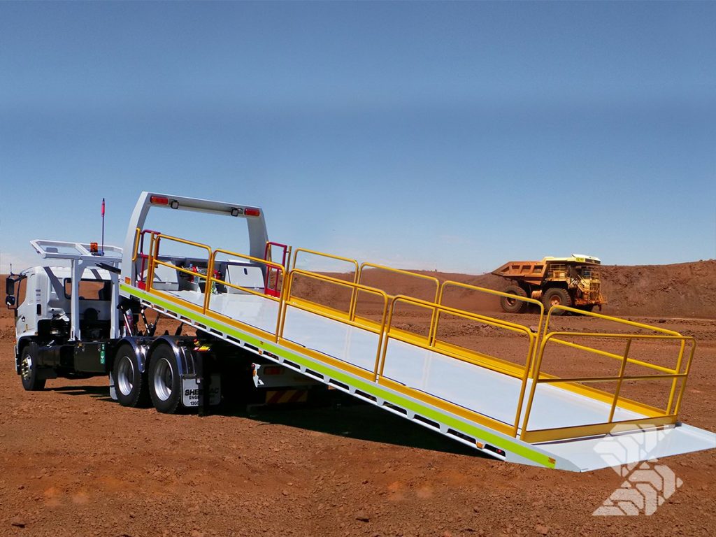 Custom Tilt Trays for the Mining Industry Shermac