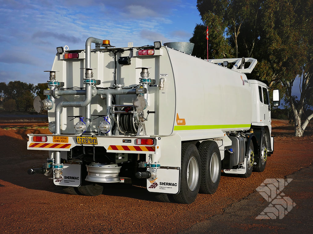 Shermac Water Cart on Iveco Acco 8x4 Cab-chassis