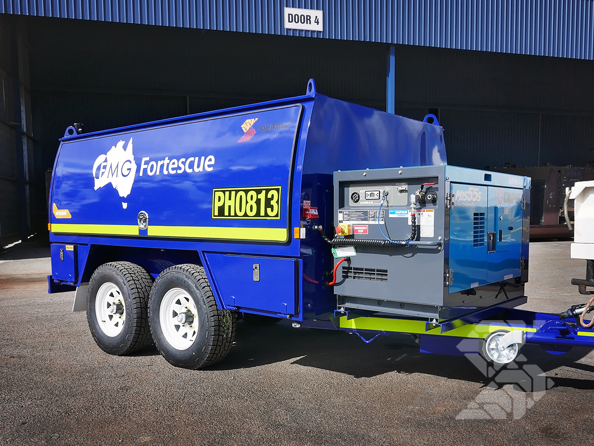 MTS1000 Mine Spec Diesel Dispensing Unit Shermac