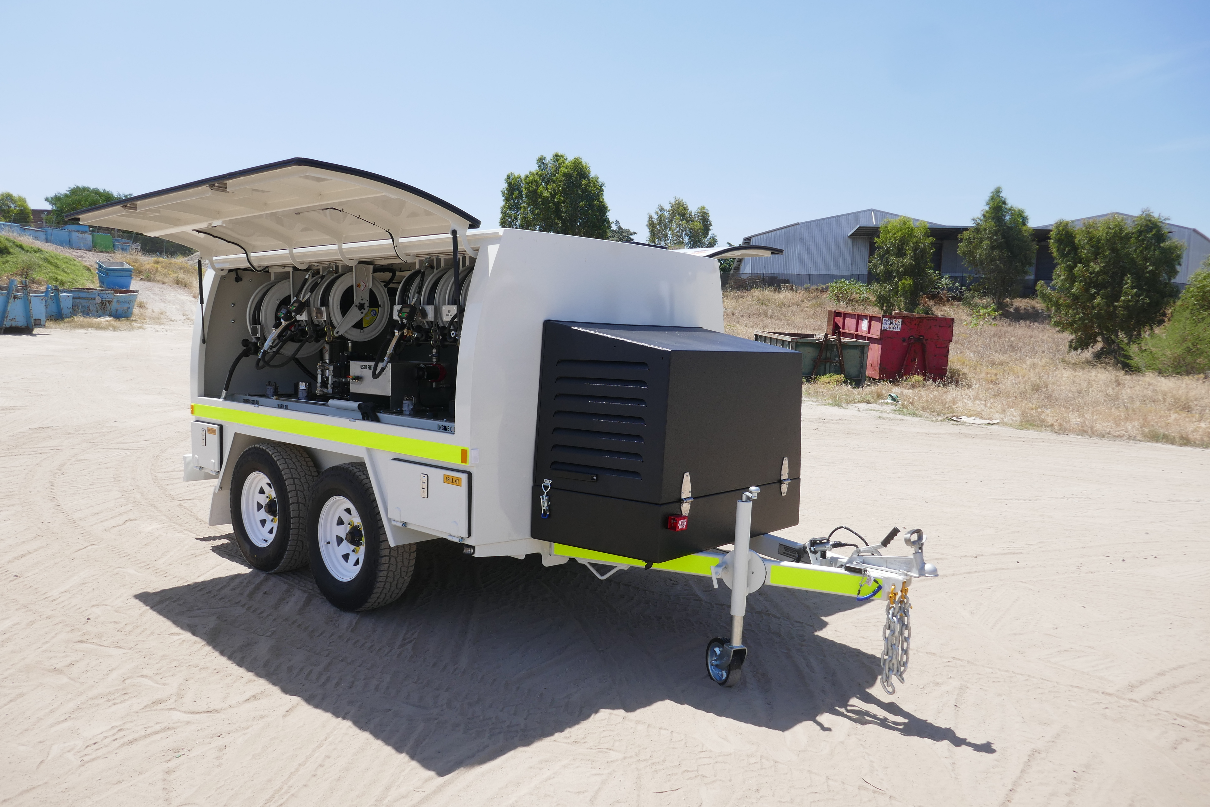 Service trailers engineered to perform anywhere